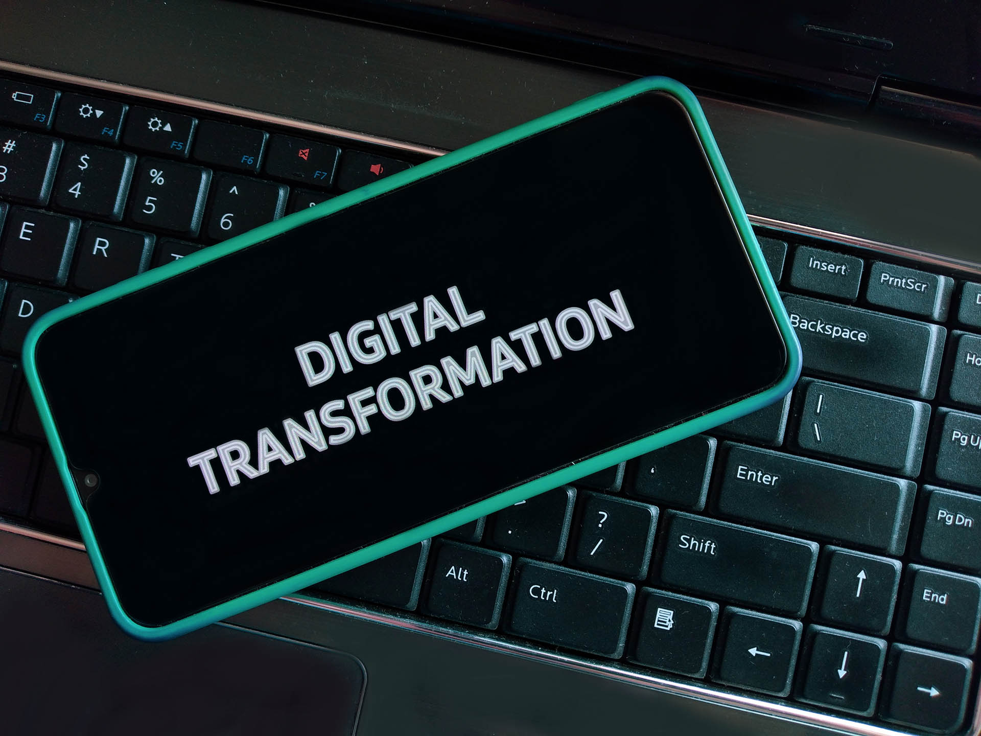digital-transformation-concept-laptop-computer